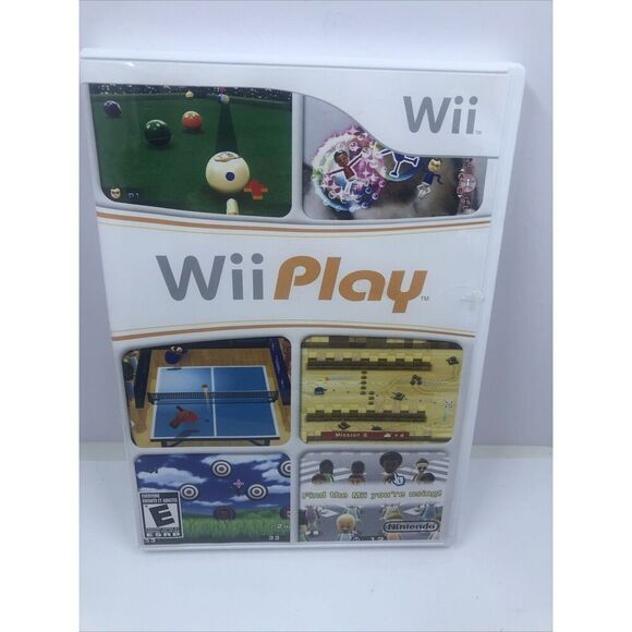 Wii Play (Nintendo, 2007) Complete With Manual - Picture 1 of 10